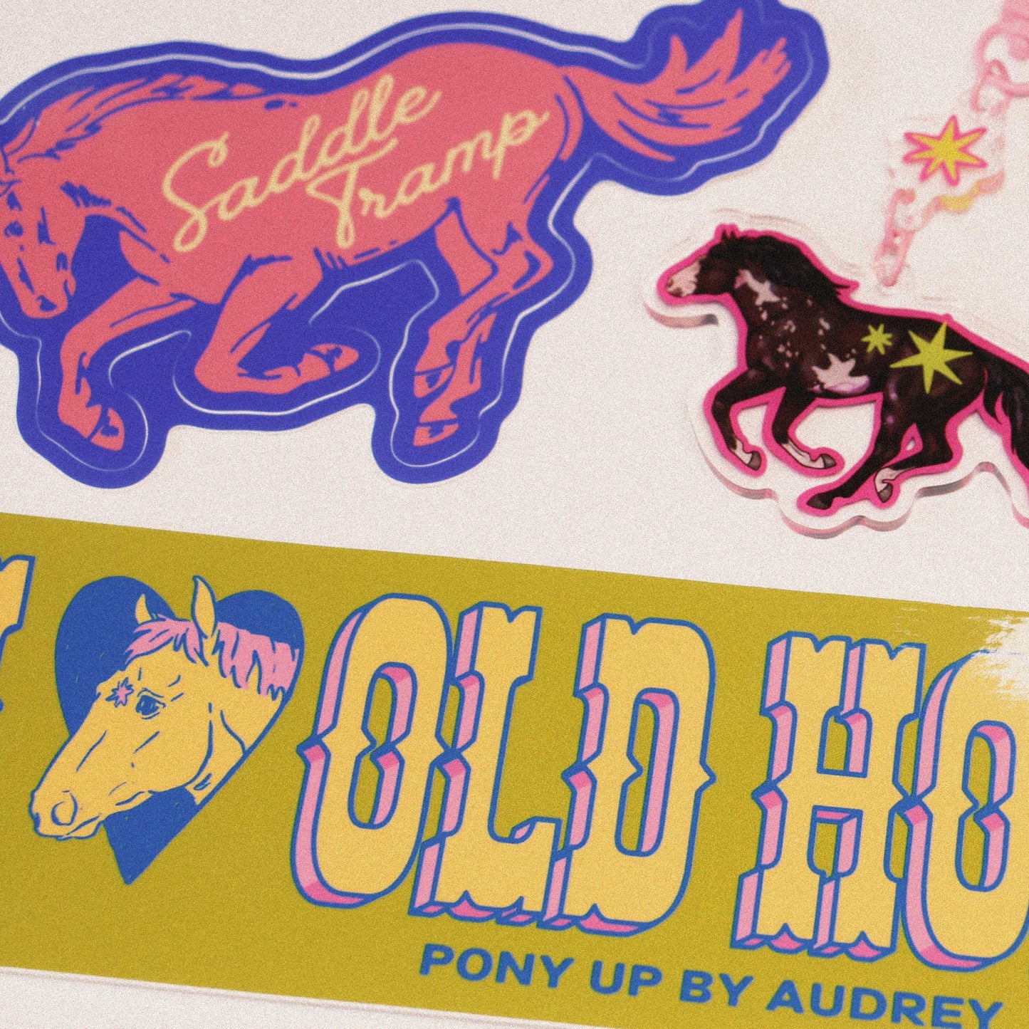 Saddle Tramp Sticker