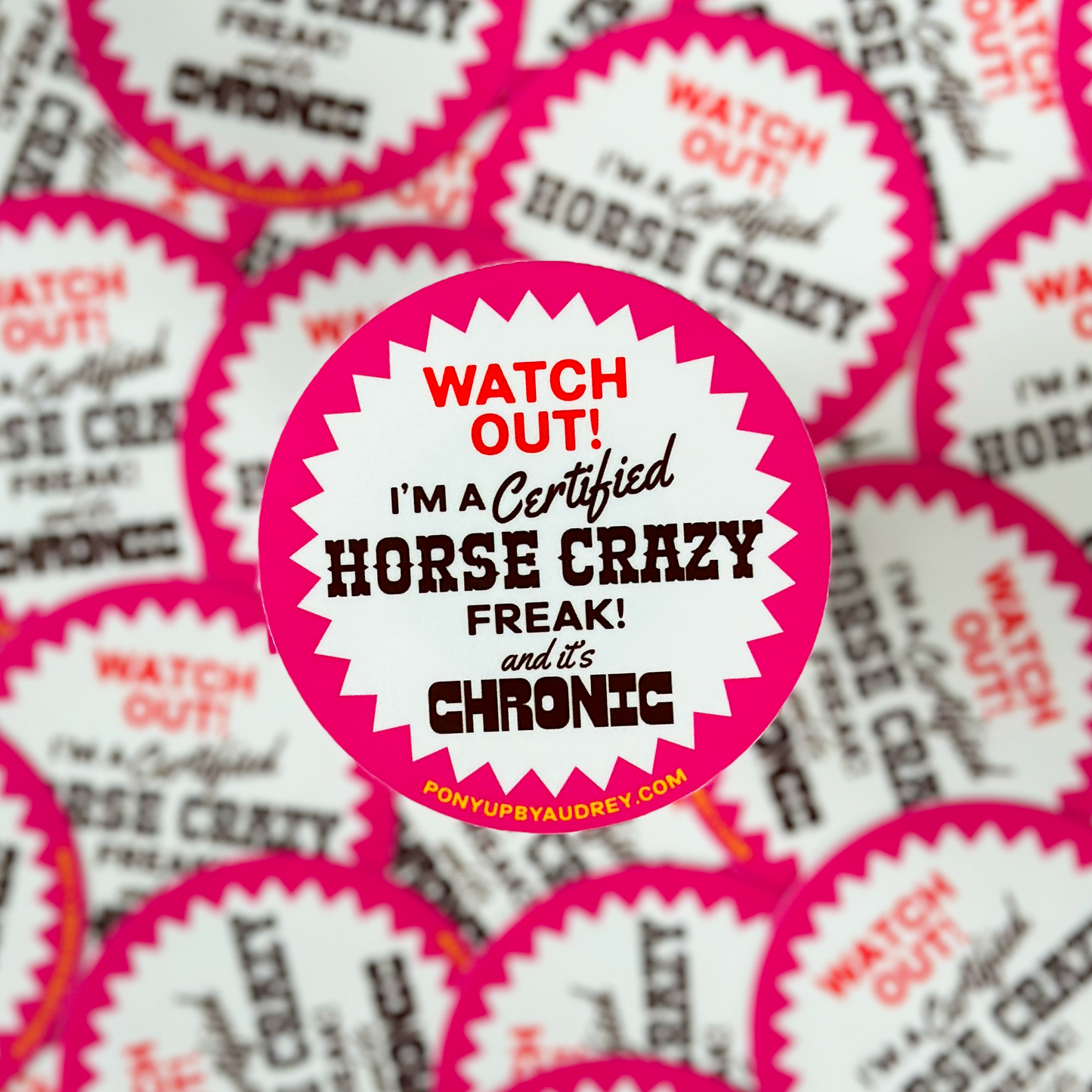 Watch Out Sticker