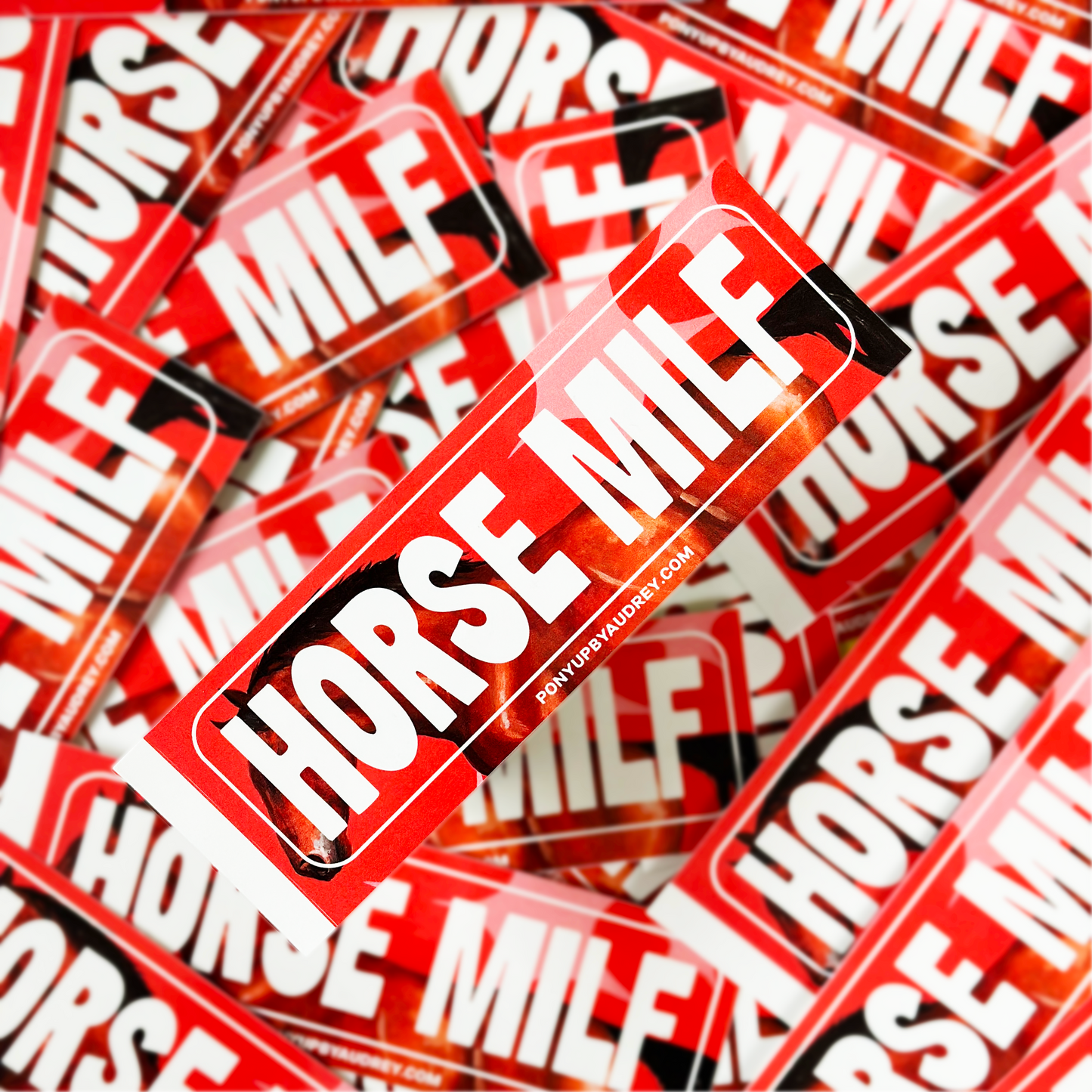 Horse Milf Bumper Sticker