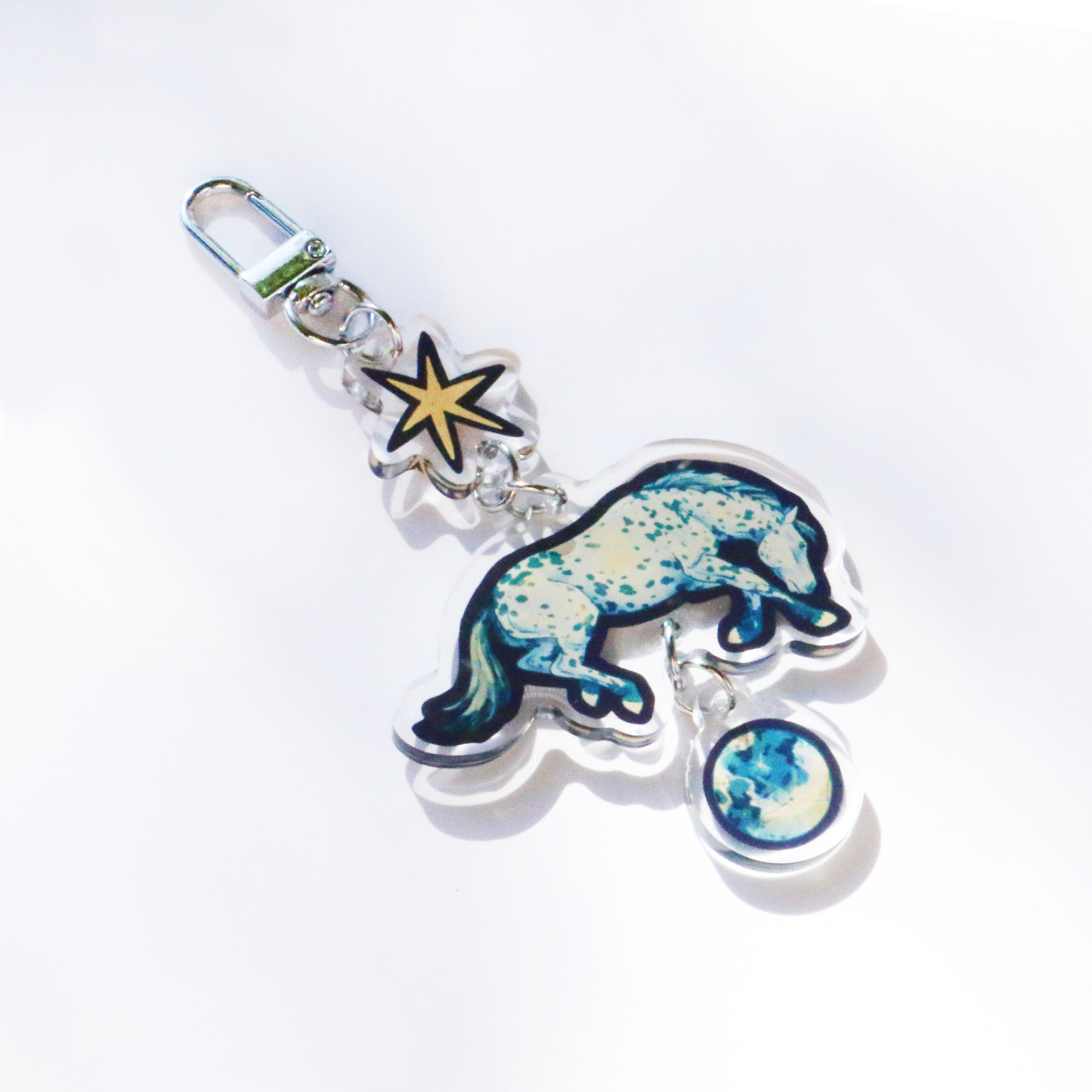 PREORDER Lunar Leopard Appy Keychain