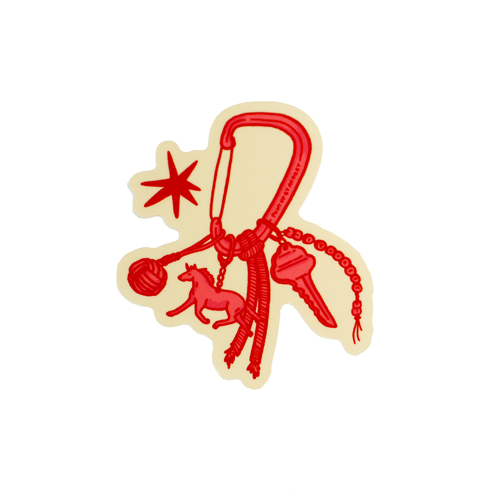 Pony Keys Sticker