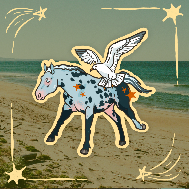 Seagull Appy Sticker