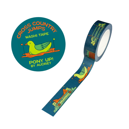 Cross Country Jump Washi Tape