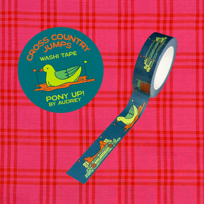 Cross Country Jump Washi Tape