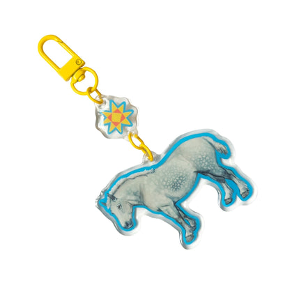 Percheron Keychain