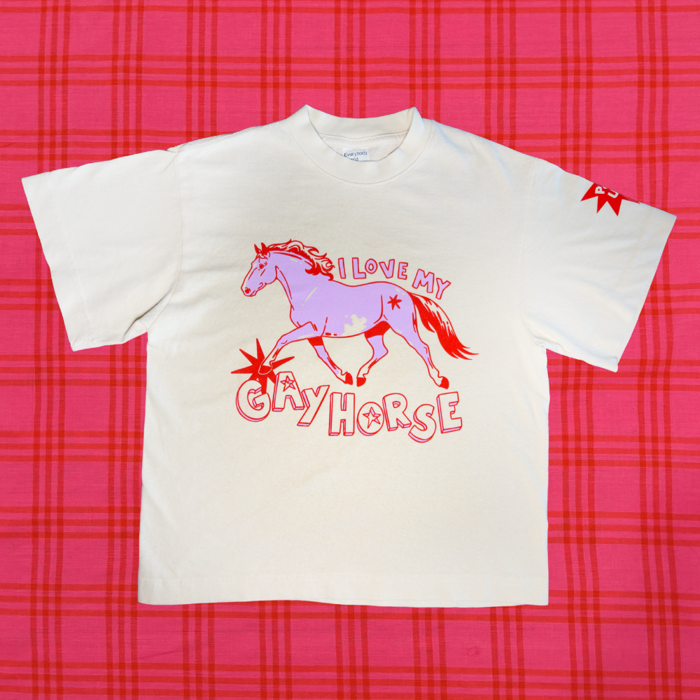 I Love My Gay Horse Tee PREORDER