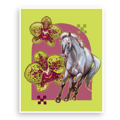 Orchid Appy Print
