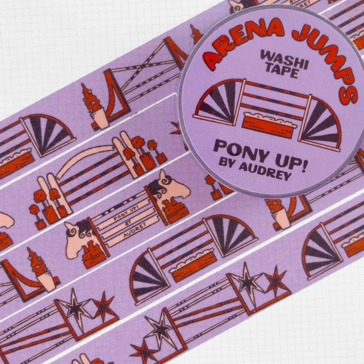 Arena Jumps Washi Tape