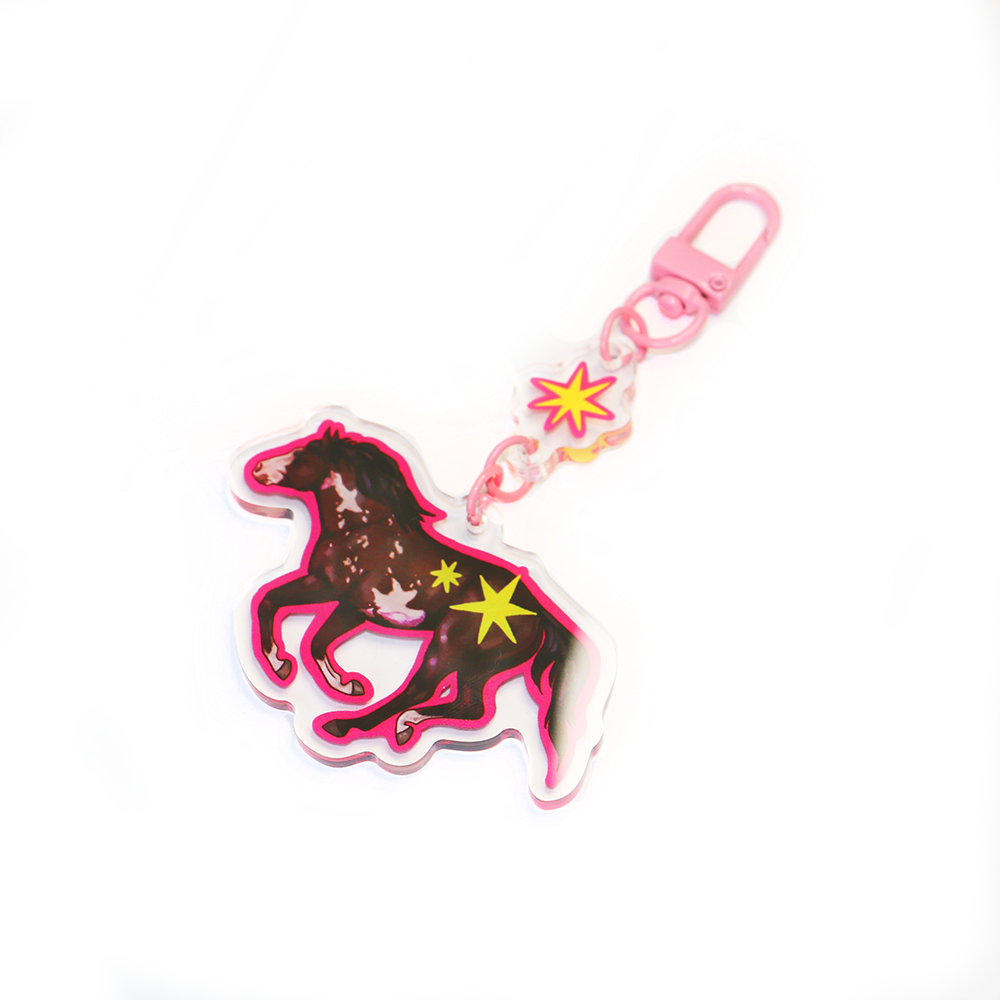 Mustang Keychain