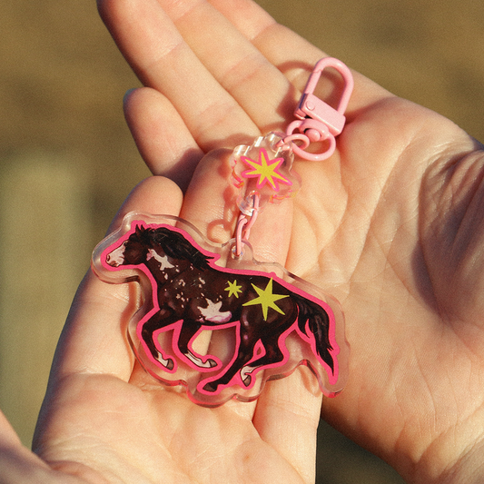 Mustang Keychain