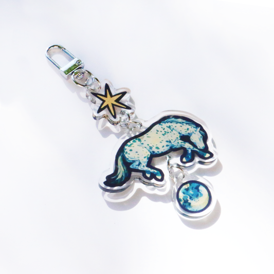 Lunar Leopard Appy Keychain