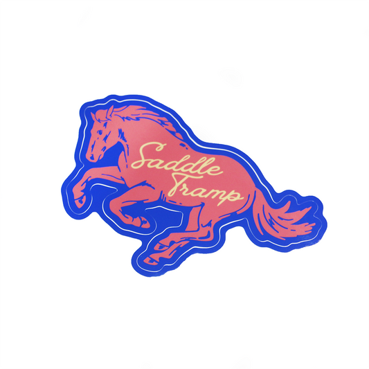 Saddle Tramp Sticker