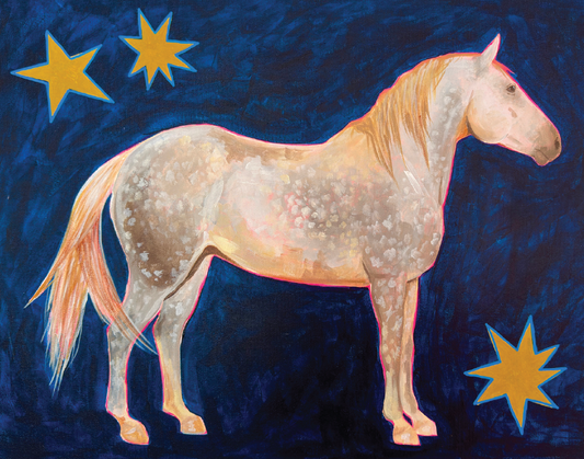 Star Horse Print